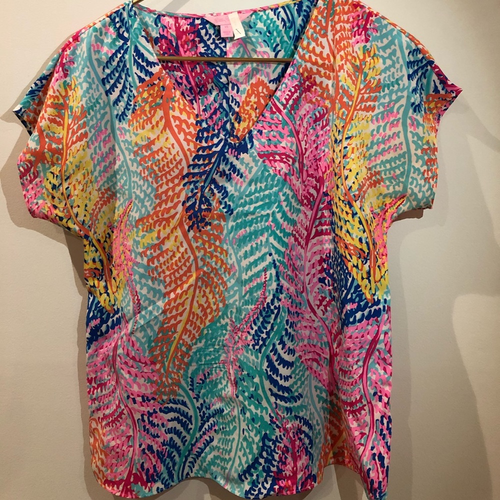 Lilly Pulitzer Silk Blouse